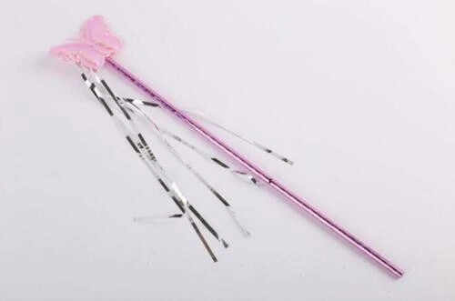 Light up Butterfly Wing with Wand Headband LED Fairy Princess Wing Party Costume - Image 4 of 4