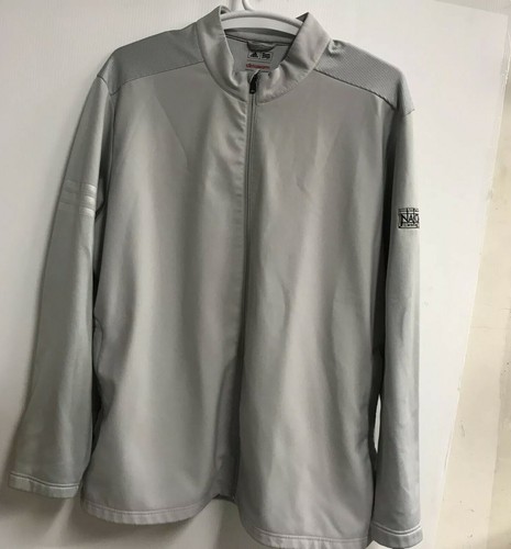 Adidas Climawarm Gray Full Zip Jacket 