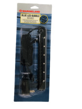 Marineland Blue 6LED Bubble Wand Curtain 8.5"L Aquarium led lights  air difuser
