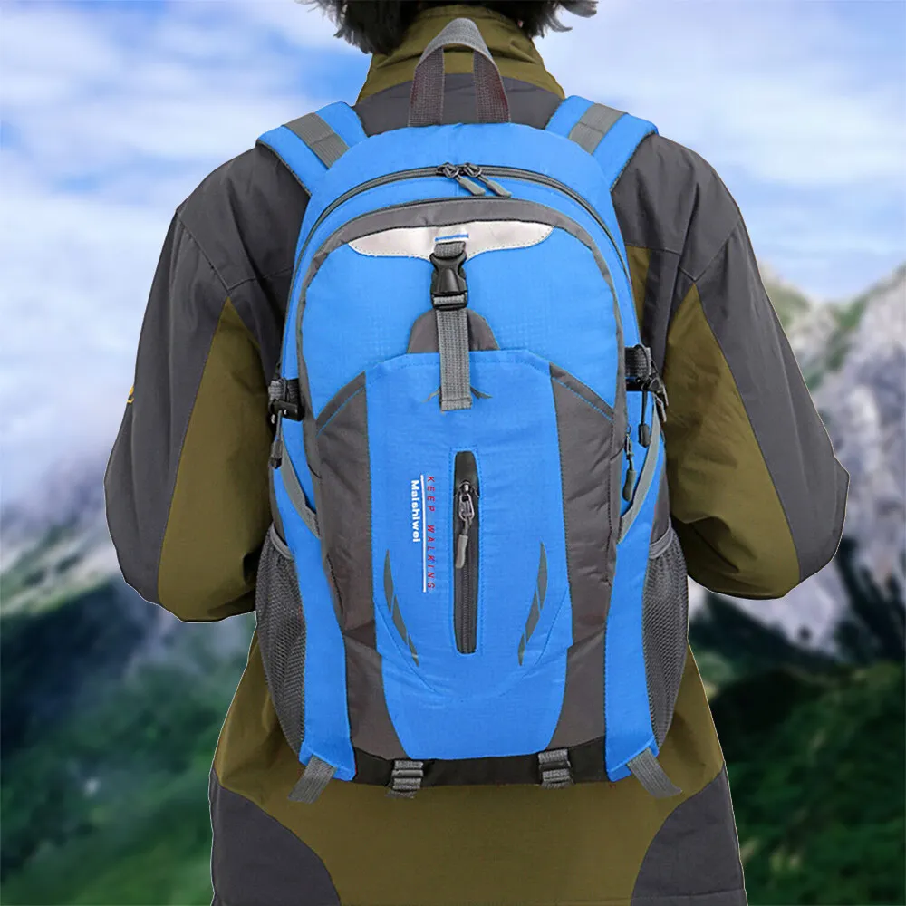 Travel Backpack Rucksack Camping Laptop Hiking School Book Bag US Stock-image