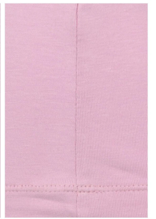 T shirt MOSCHINO KIDS bambina rosa cotone manica lunga taglia 6 anni nuova