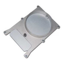 American Blower Supply Bgf10 Blast Gate, Cast Aluminum Body, Galvanized Steel