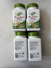 4 Bottles St. John  s Wort Herb 100 Caps/bottle by Nature's Way Expire 2028