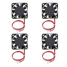 4Pcs DC 12V 4010 3D Printer Cooling Fan, 8000 RPM for Heat Sink Cooling