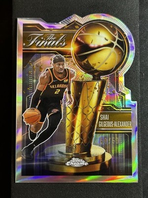 2025-26 Topps Chrome Shai Gilgeous-Alexander - The Finals SSP 50/50