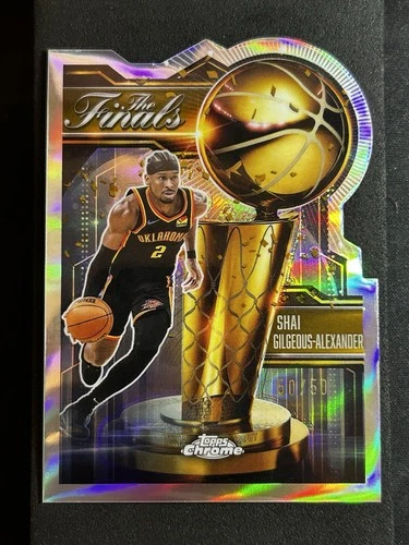 2025 Topps Chrome Shai Gilgeous-Alexander Base (RAW)