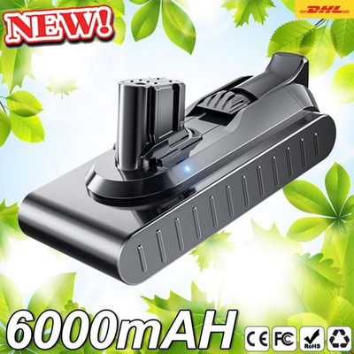 V12 Akku Für Dyson 965470-01 6000mAh Detect Slim Absolute Li-Ion Batterie NEU DE