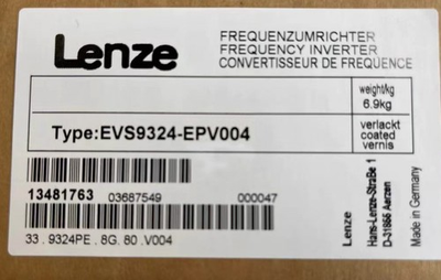 #ad EVS9324 EPV004 IPC New Sealed Lenze 9300 Frequency Inverter EVS9324 EPV004 $1418.15