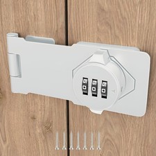 Keyless Combination Lock  3-Digit Combination Lock for Cabinet Doors   Twist ...