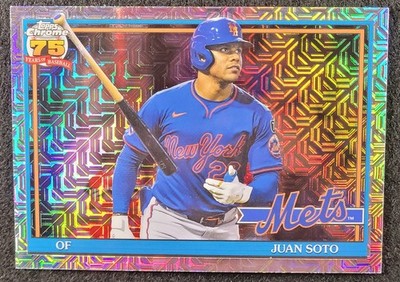 2026 Topps Series 1 #91C-44 Silver Refractor JUAN SOTO NEW YORK METS 