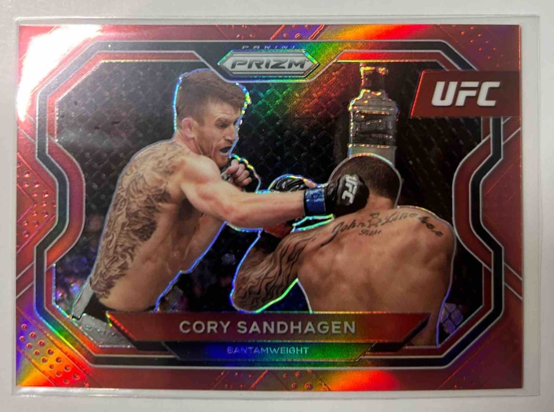 2021 Panini MMA Prizm UFC Cory Sandhagen Red Prizms /275 #126