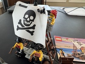 VTG LEGO Pirates Raft Raiders 6261 100% Complete w/Inst & Box ONE OWNER EUC!
