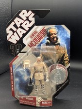 Brand New Star Wars 30th Anniversary General McQuarrie Figure  40 w  Coin