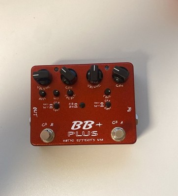 Xotic BB Plus ''Preamp And Boost'' Made in USA