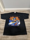 Vtg Mike Janis Widow Maker T Shirt Sz XL Racing IHRA Pro Mod Black
