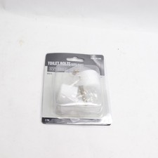 Everbilt Toilet Bolts with Caps 1/4" x 2-1/4" 55038