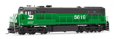 #ad HR2888 Burlington Northern U25c Phase IIIb running number #5619 $169.95