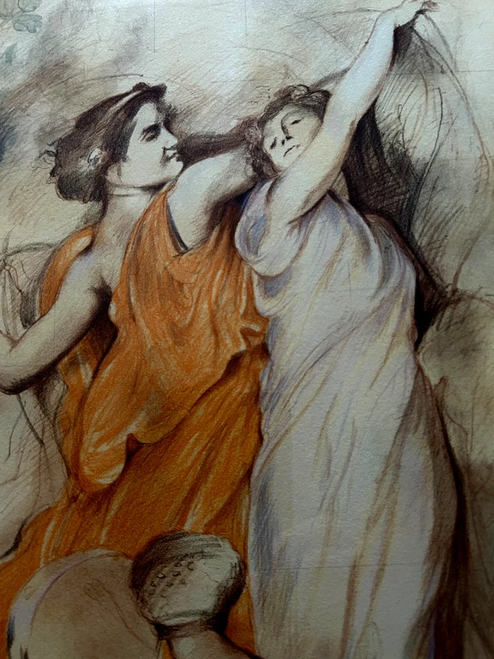 Martin Broadbent 'ETUDES' Ltd Ed #27/350 Colored Serigraph Print Signed Framed - Image 3 of 4