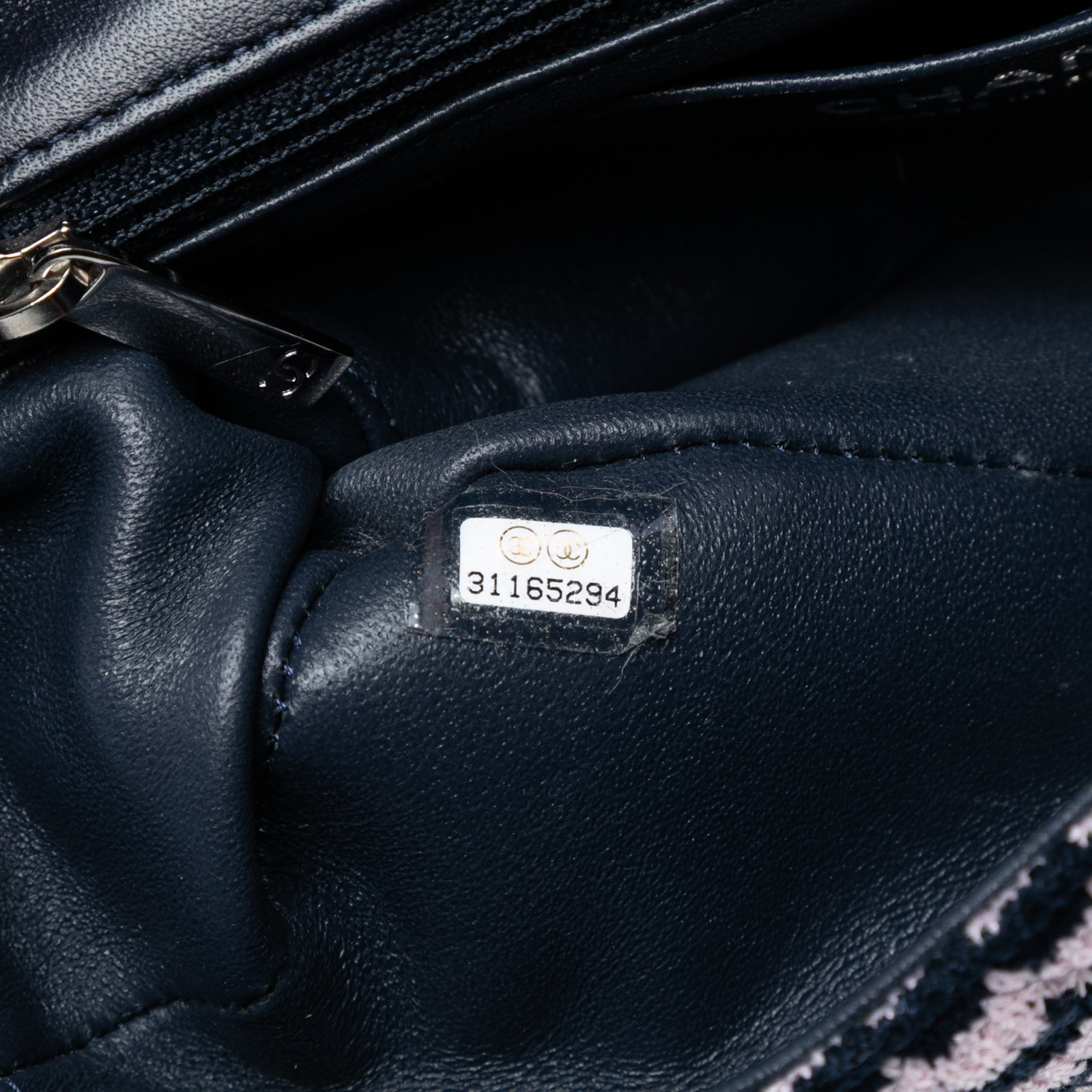 Authenticated Chanel Mini Rectangular Classic Twe… - image 5