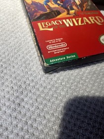 Legacy of the Wizard Nintendo NES w/ Original Box And Inserts - No Manual