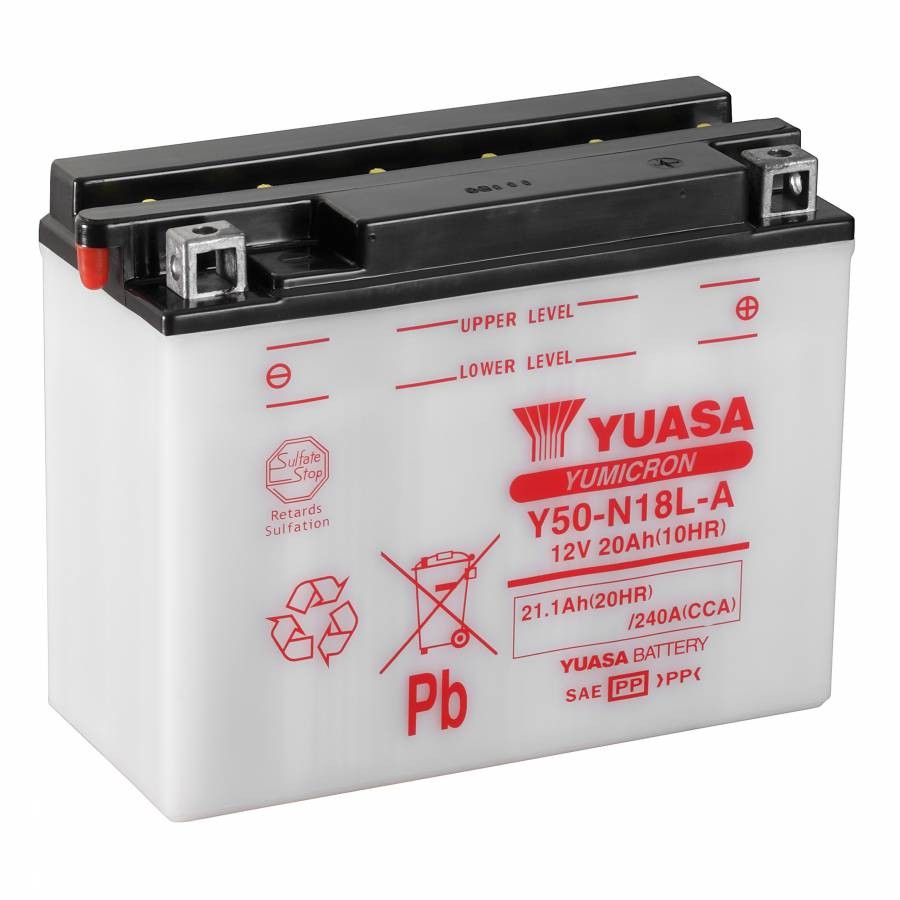 Batterie 12v 20 ah Yuasa idéale pour les sorties moto de printemps