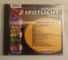Sound Choice 8794 Country Hits Vol 157 CD G Karaoke Disc New Sealed