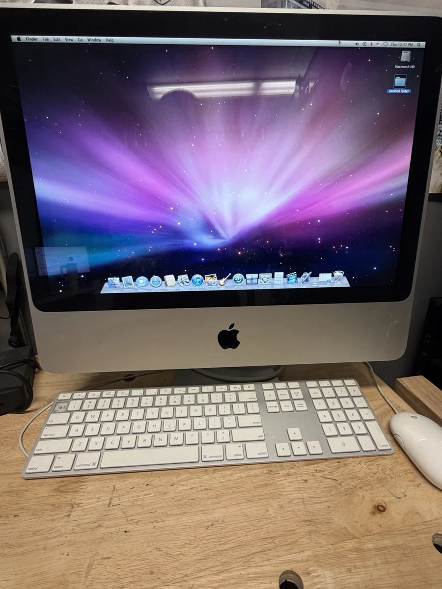 i mac 20inch OSX（10.5.8）デスクトップ型 Mac OS X 10.5, Leopard Apple Desktops & All-In-Ones for sale | eBay