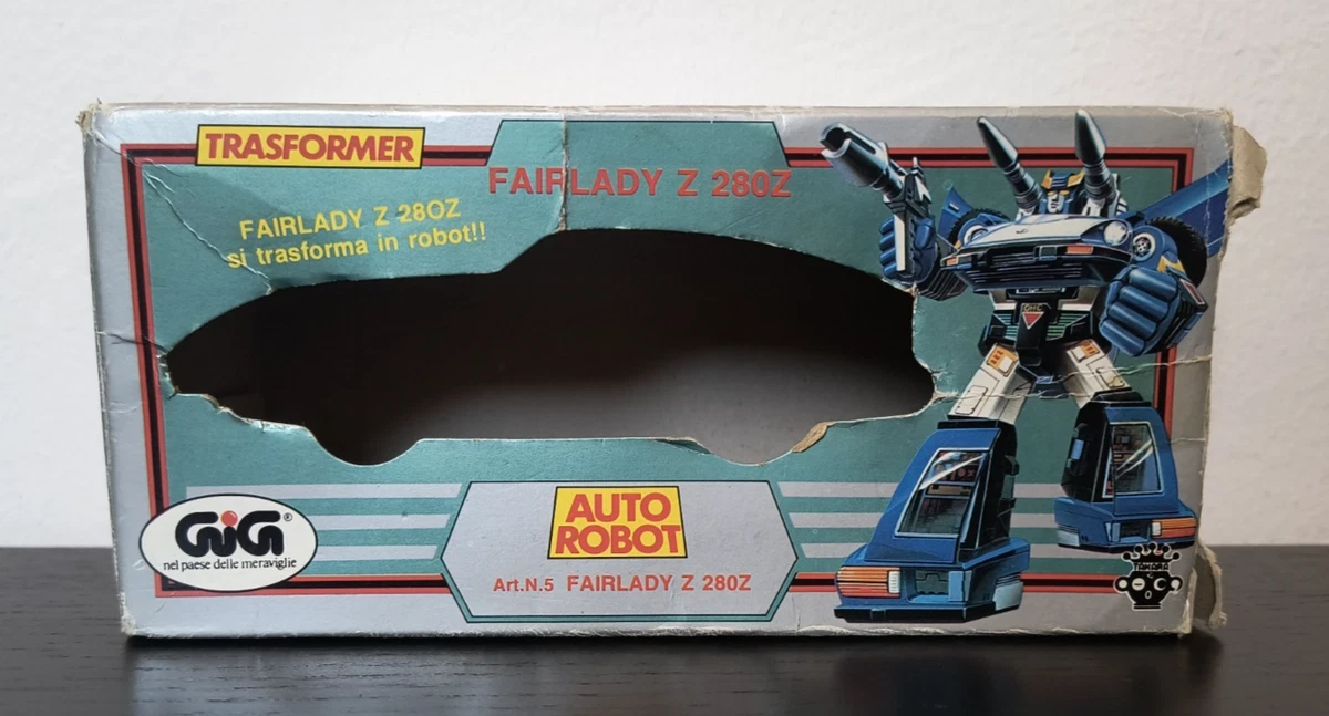 DIACLONE TRANSFORMER N.5 FAIRLADY Z 280Z GIG TAKARA 1980 1982 JAPÓN