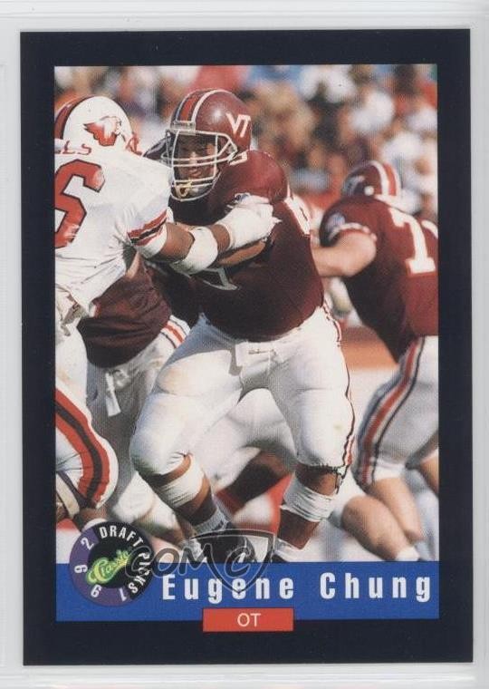 1992 Classic Draft Picks Factory Set Eugene Chung #5 Rookie RC 11pj