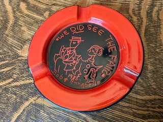 Chicago Worlds Fair 1933 Enamel Ashtray