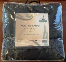 SERENITY HOME WEIGHTED BLANKET 8 LBS 48" X 72"