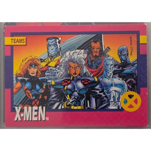 Vintage 1992 Impel Marvel X-Men Comic Card Collectible