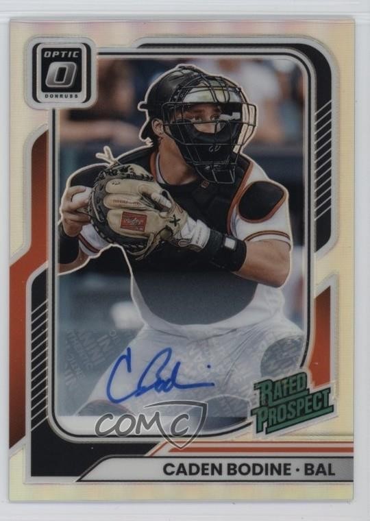 2026 Panini Donruss Optic Rated Prospects Signatures Caden Bodine #117 Auto xf7