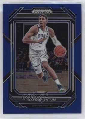 2023-24 Panini Prizm Draft Picks Blue Prizm 23/199 Jayson Tatum #51 0l8z