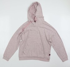 Womens UK Size 10 Primark Pink Pullover Hoodie
