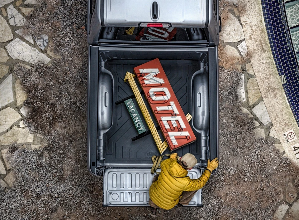 Alfombrilla de cama de alta resistencia Husky Liners 16006 para Sierra 1500 Silverado 1500 14-18 Foto 2 de 4