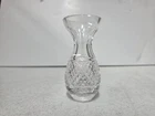 Vintage Waterford Crystal Violet Pattern 4" Bud Vase