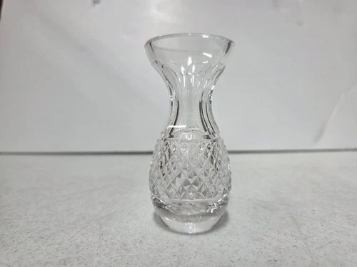 Vintage Waterford Crystal Violet Pattern 4" Bud Vase