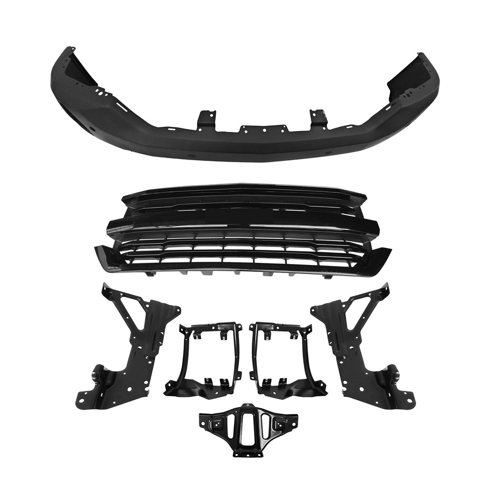 Front Bumper Inner Side Bracket Set For 2016-2018 Chevrolet Silverado 1500