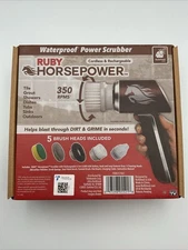 Ruby horsepower Waterproof Power scrubber -350RPMS