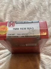 Hornady Custom Die 7mm Remington Magnum - 2 Die Set - New