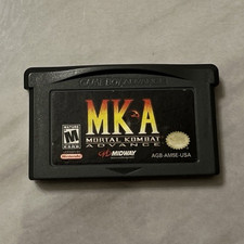 Mortal Kombat Advance Nintendo Game Boy Advance GBA Cartridge Only M NTSC-U/C
