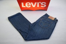 Levis Jeans Hose 501 Pant Trouser Pantaloni Denim Casual Classic Blau W 36 L 32