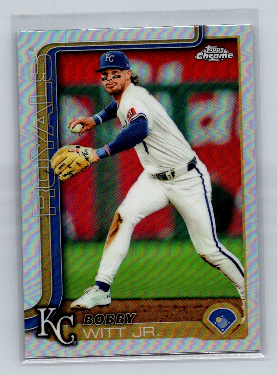 2025 Topps Chrome #93 Bobby Witt Jr. Refractors