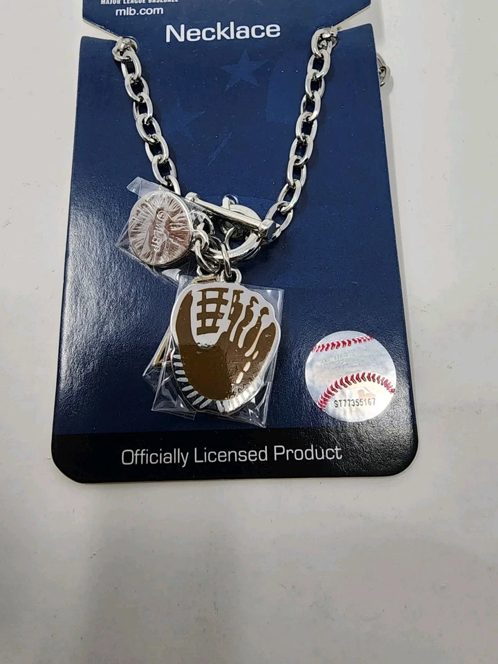 Arizona Diamondbacks Silver 3 Charm Necklace Pendant.  MLB Officially Licensed - Image 4 of 4