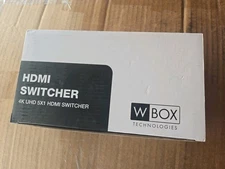 4K HDMI Switcher 5x1 IN/OUT W Box 0E-HDMISW5X1 4K @60hz HDCP Switcher UHD
