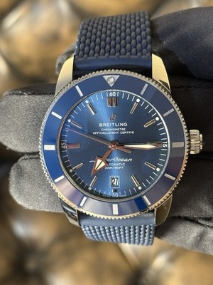 Breitling Superocean Heritage II 46mm AB2020 Blue Dial ACTIVE WARRANTY