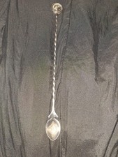 Hendricks Gin Stirring Spoon w/ Spinning Top Coin 35cm New Bar Spoon