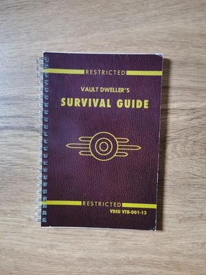 Fallout 1 PC Spiral Bound Vault Dwellers Survival Guide Sammler    Rarität   