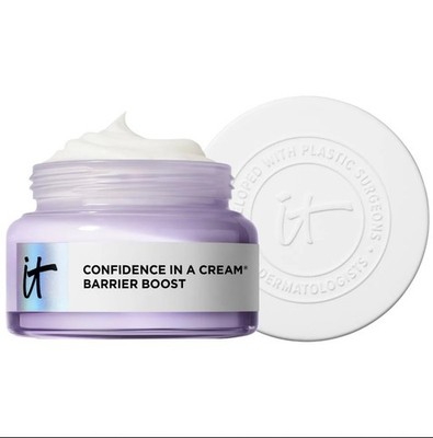IT Cosmetics Confidence in a Cream Barrier Boost Moisturizer 2oz   Free Shipping